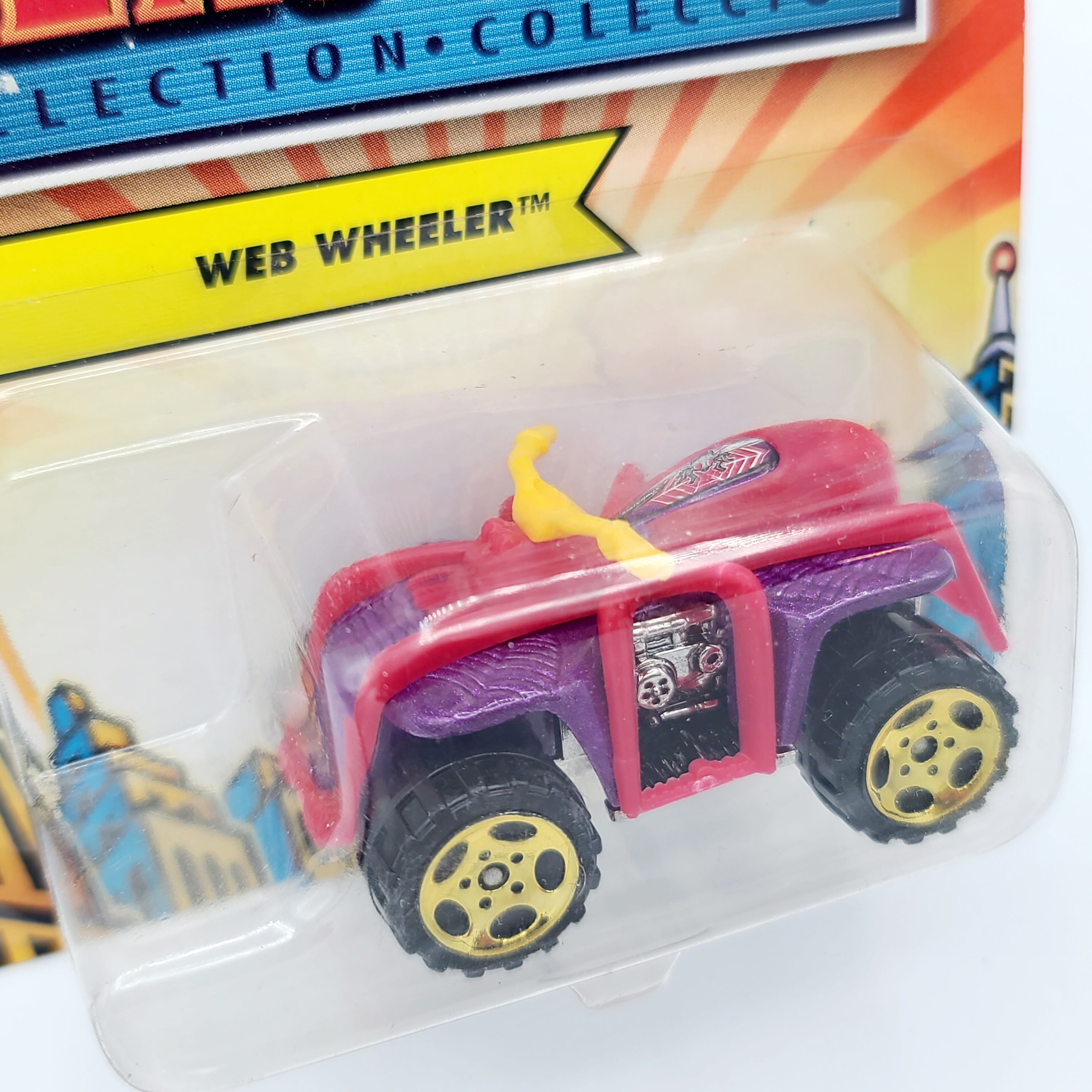 Matchbox Web Wheels ATV 4 Wheeler (2003 MBX Basic - Ultra Heroes)